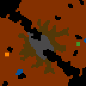 Underground minimap of Divided Loyalties