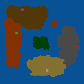 Underground minimap of Dogs Of War