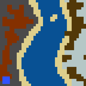 Underground minimap of Dolina Œmierci