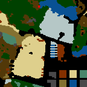 Underground minimap of Domination 1.0 (MP)
