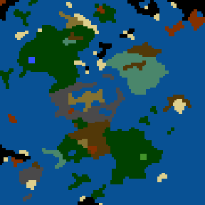 Underground minimap of Dominion 2v2