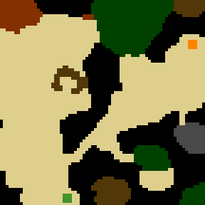 Underground minimap of Dragon hunt