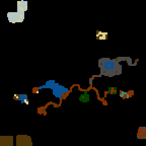 Underground minimap of Dragon King I