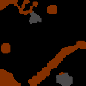 Underground minimap of Dragon Lance