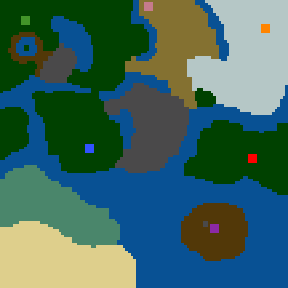 Surface minimap of Dragon Lance