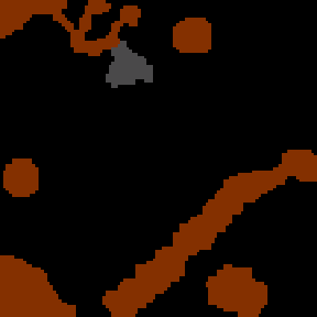 Underground minimap of Dragon Lance