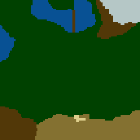 Surface minimap of Dragon's Queen (Allies)