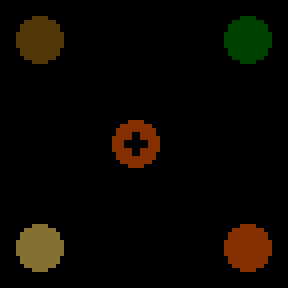 Underground minimap of Dragon Tournament