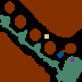 Underground minimap of Dragon Utopia v1.0
