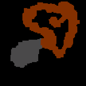Underground minimap of Dragonlord