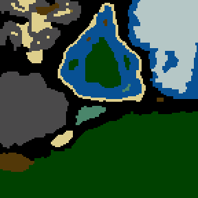 Underground minimap of DreamLand