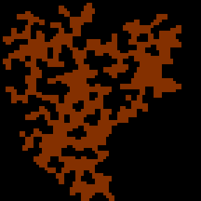 Underground minimap of DUEL 1.0