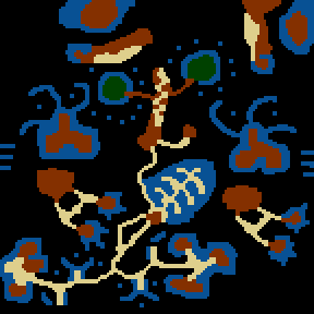 Underground minimap of Dune 2000