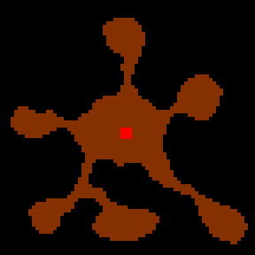 Underground minimap of Dungeon Master