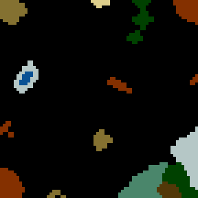 Underground minimap of Dunkel War