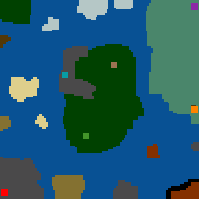 Surface minimap of Dwarven Power