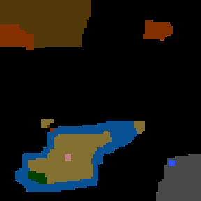 Underground minimap of Dwarven Power