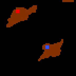 Underground minimap of Dwellers