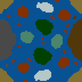 Underground minimap of Dwie gwiazdy (duel)