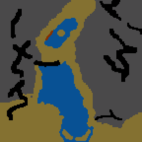 Underground minimap of Earthquake