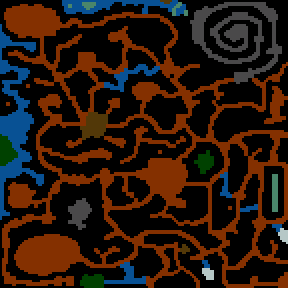 Underground minimap of Eight Allied 4vs4