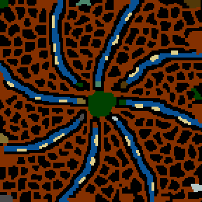 Underground minimap of Eight Players Cutthroat