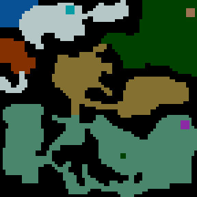 Underground minimap of Elemental Wars