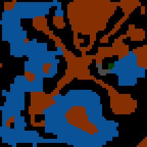 Underground minimap of Elementally