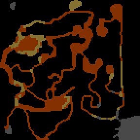 Underground minimap of Elly's Adventures