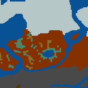 Underground minimap of Enchanted Land Vers 2.1