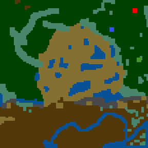 Surface minimap of Enchanted Land Vers 2.1