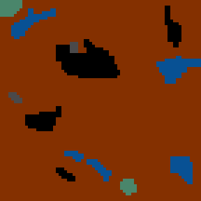Underground minimap of Escape from chains