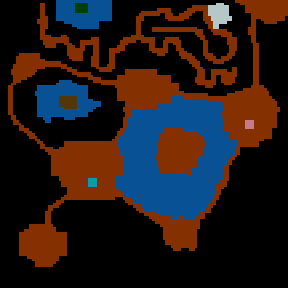 Underground minimap of Europe