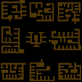 Underground minimap of Evil and Good III