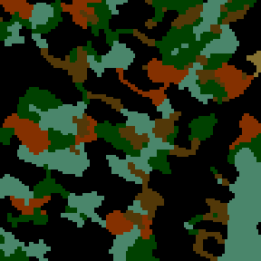 Underground minimap of Evil Bed