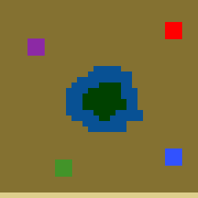 Surface minimap of Exhausted Land