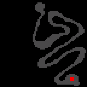 Underground minimap of Face of Death