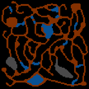 Underground minimap of Falasia - The Time of Conquest