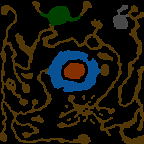 Underground minimap of Fantasy