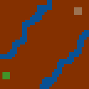 Underground minimap of Fast Food