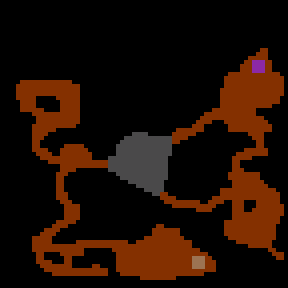 Underground minimap of Fever of Gold