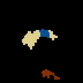 Underground minimap of Fighting for Papua