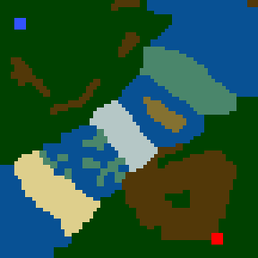 Surface minimap of Fighting for Turf(SOD)