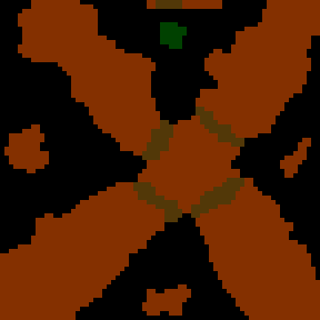 Underground minimap of Final Criss Cross Remix 2