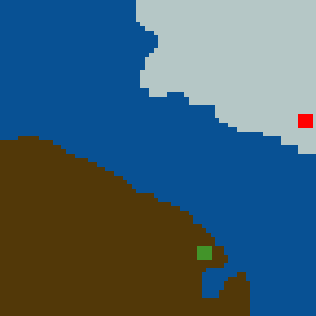 Underground minimap of Fire circle
