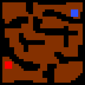 Underground minimap of Flood