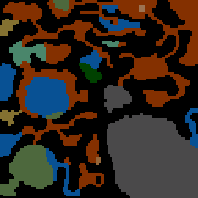 Underground minimap of Fly of Dragons
