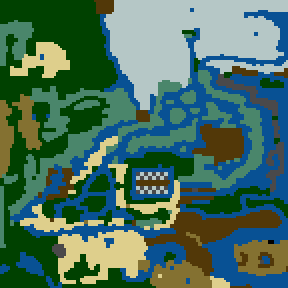 Underground minimap of Fool