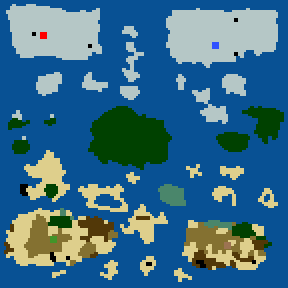 Surface minimap of Fools gold