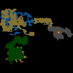 Underground minimap of Fools gold